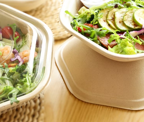 Bowl And Lid Sets For Takeout And Delivery