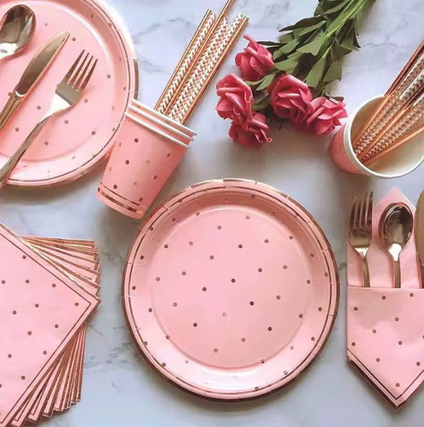 How Can Pink Disposable Tableware Elevate Your Event’s Theme?