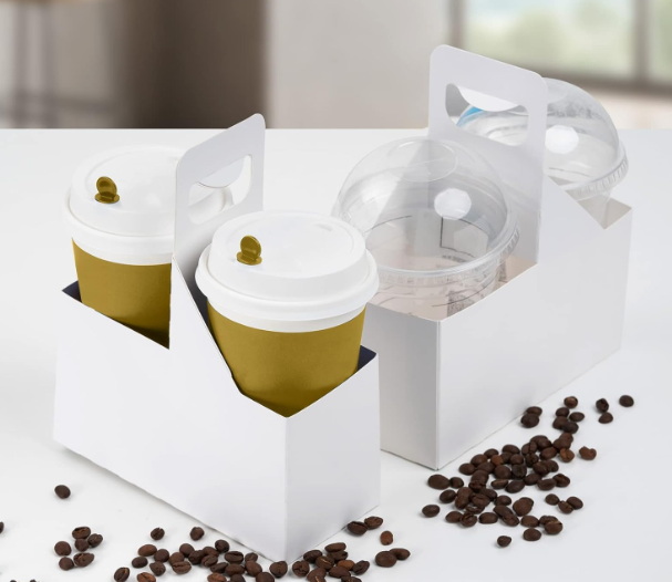 How Can A Disposable Cup Carrier Help with Carrying Multiple Drinks?