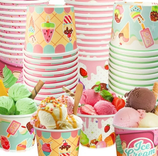 Disposable Party Ice Cream Bowls_3