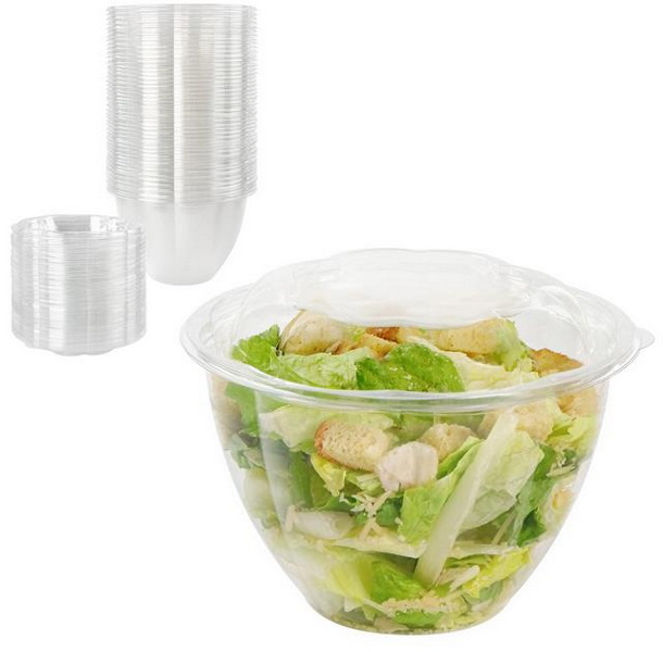 Looking for Convenient Salad Containers - Try Our Disposable Salad Bowl with Top