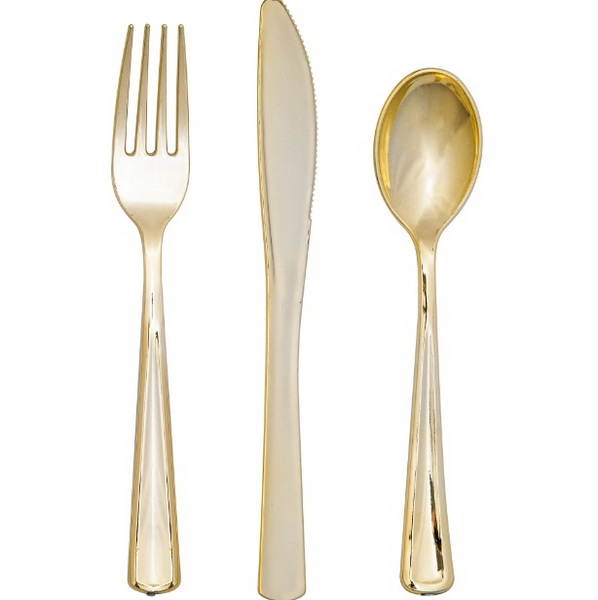 Gold Cutlery Disposable_2