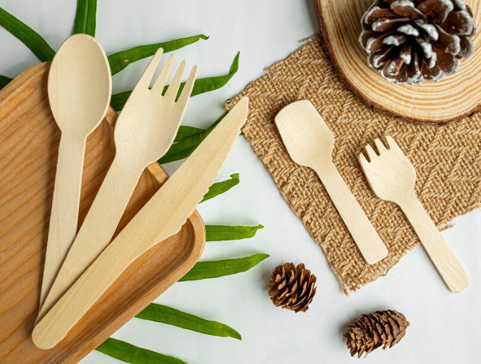 How Are Wood Hexagon Disposable Plates Made?