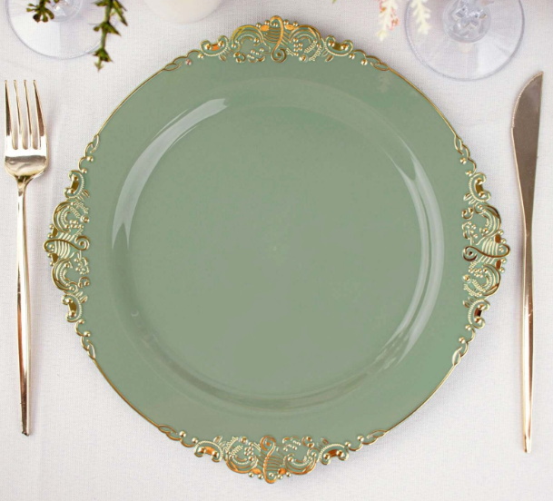What Are The Best Sage Green Disposable Plates And Cups?