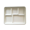 Big Size 5 Compartment Rectangular Plate