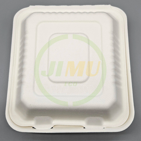 8 Inch 3 Compartment Square Burger Box