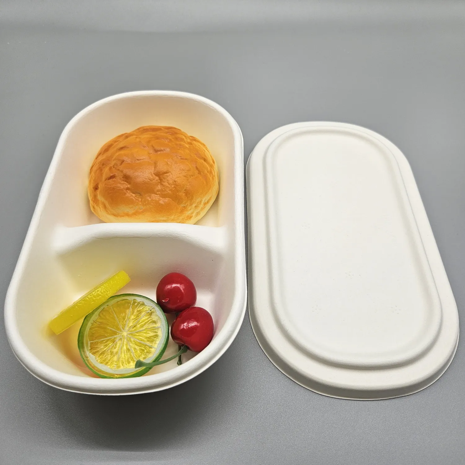 800ML 2 Compatmetn Container Box