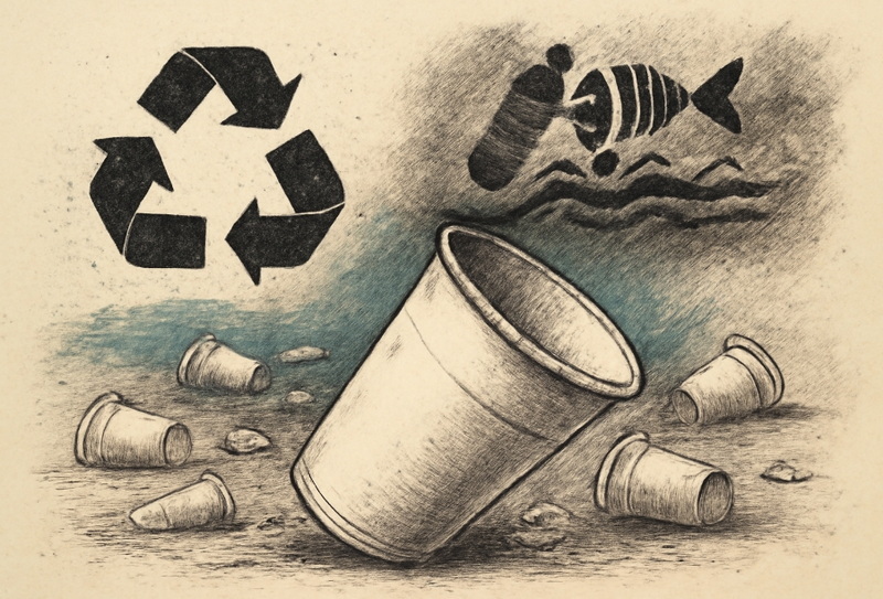 Disposable Cup Waste Be Recycled