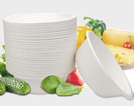 Zero Waste Food Packaging With Bowl And Lid Sets