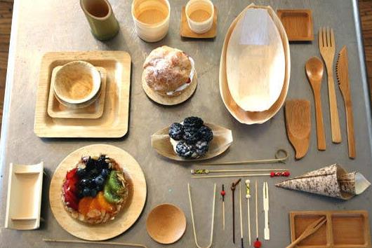 Convenient and Stylish Disposable Bamboo Serving Bowls for Any Occasion 2