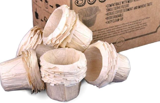 Can Fly Disposable K-cup Paper Filter with Lid?