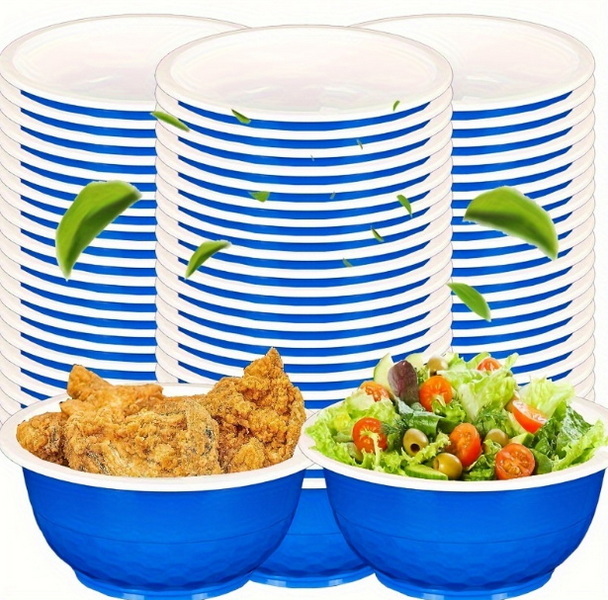 Are Disposable Salad Bowls with Condiment Trays Ideal for Family Gatherings?
