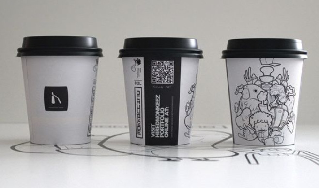 Disposable Cup Pattern For Coffee Shops_3